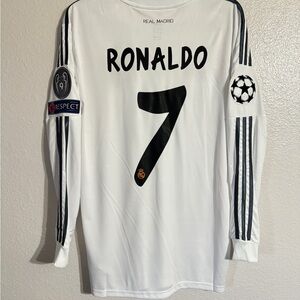 Real Madrid 2014 Ronaldo UCL final jersey